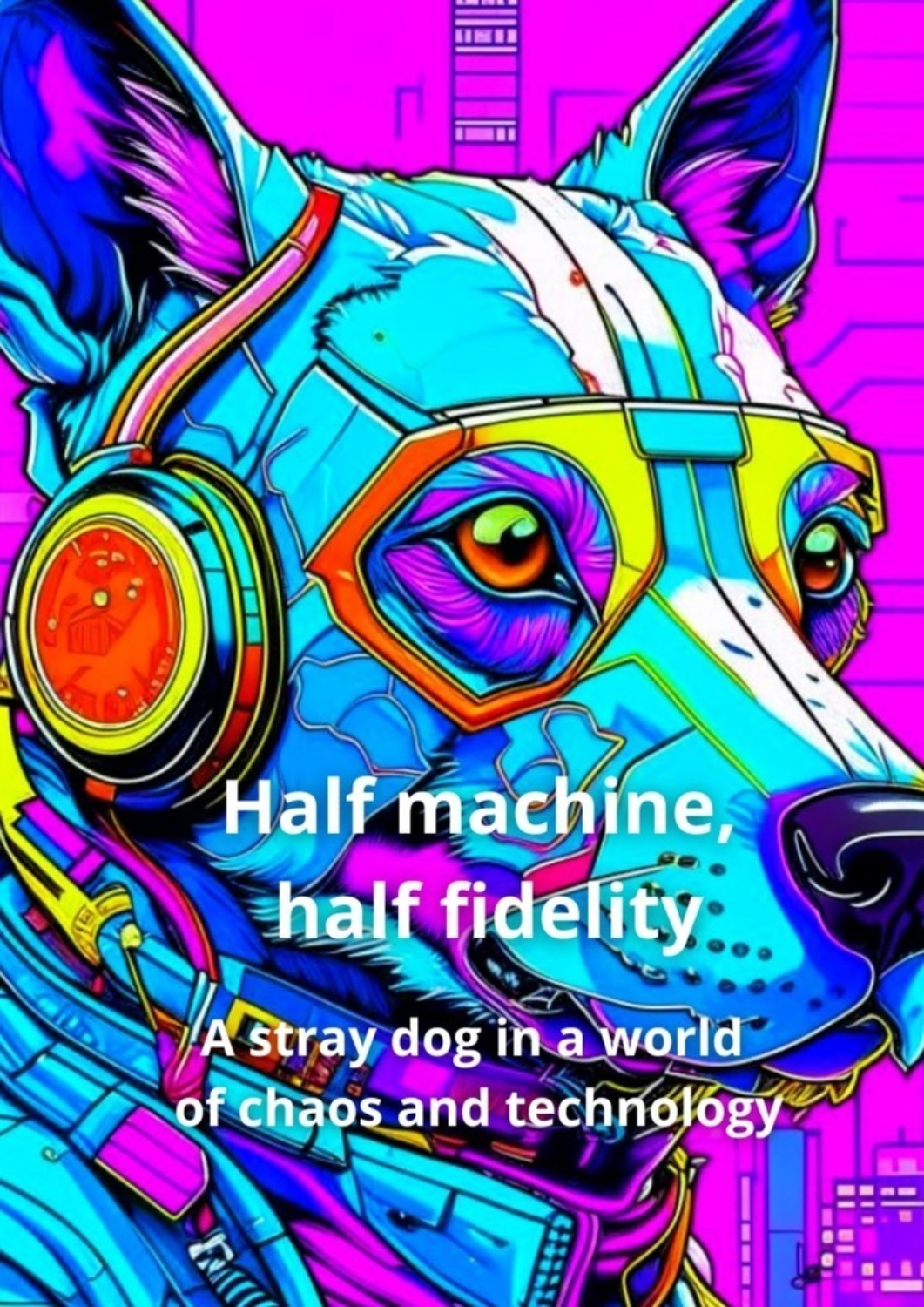 Обложка книги «Half Machine, Half Loyalty. A Stray Dog in a World of Chaos and Technology»