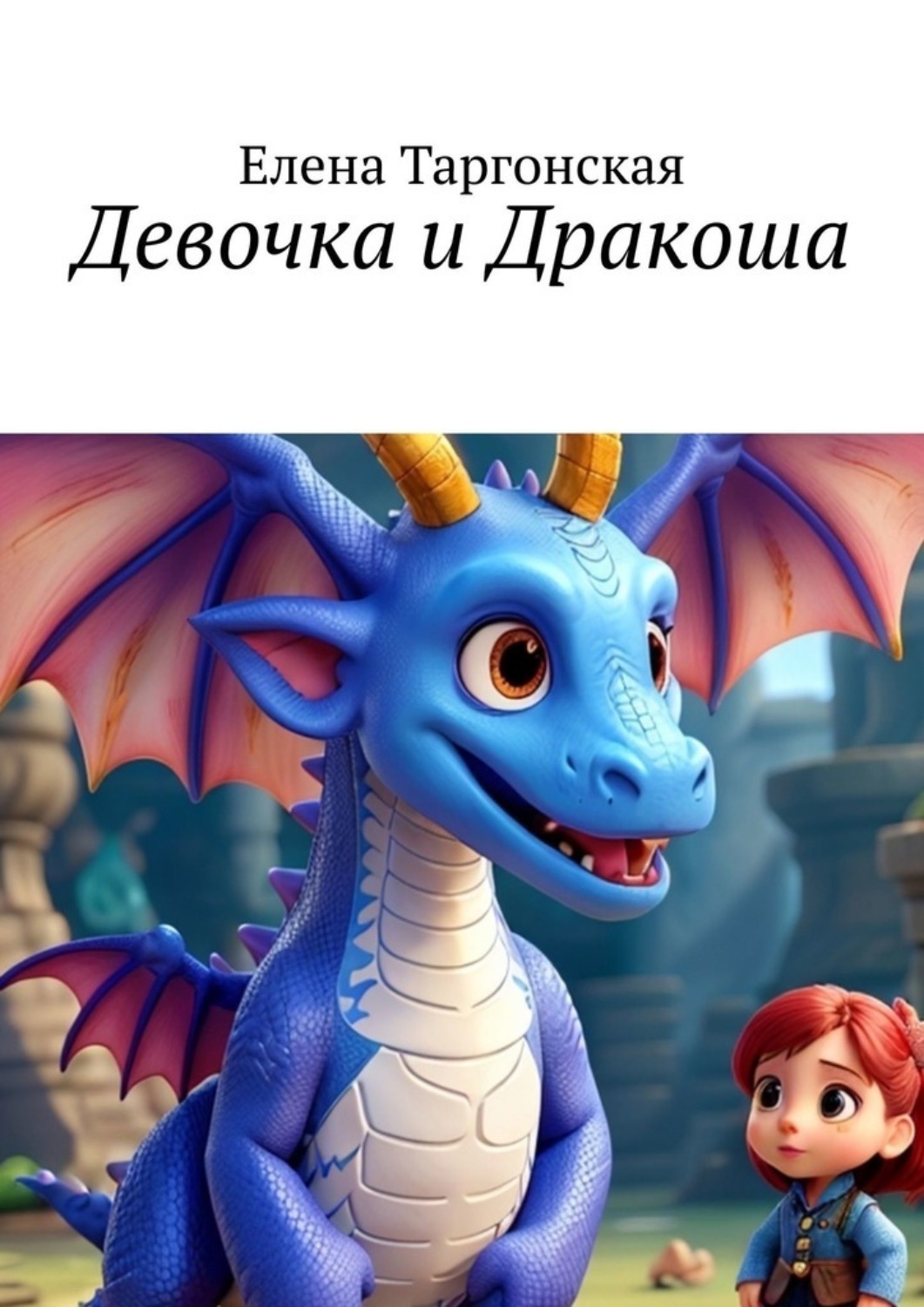 Обложка книги «Девочка и Дракоша»