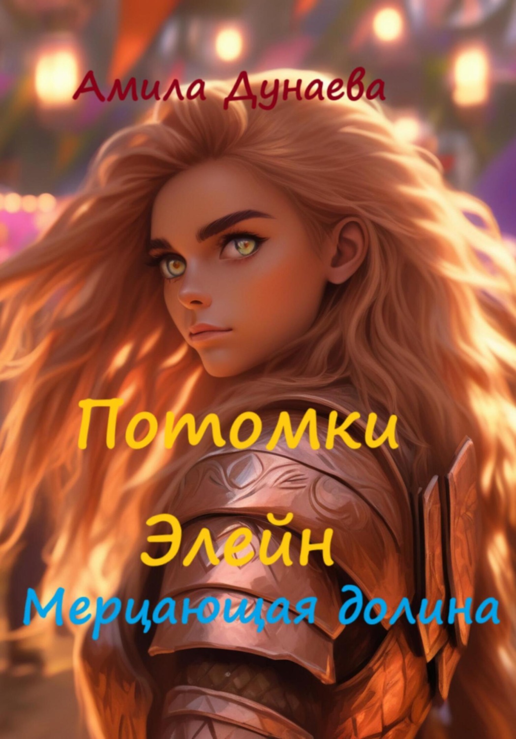 Обложка книги «Потомки Элейн. Мерцающая долина»