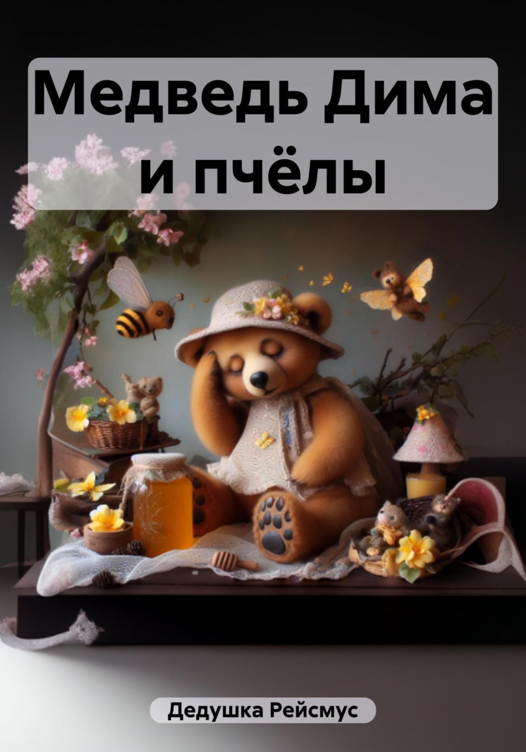 Обложка книги «Медведь Дима и пчёлы»