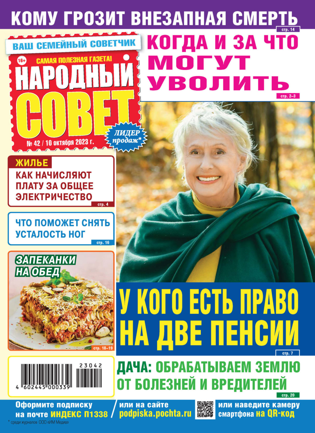 Обложка книги «Народный совет №42/2023»