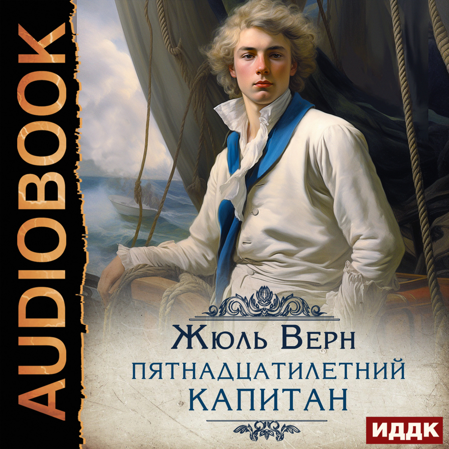 Обложка книги «Пятнадцатилетний капитан»