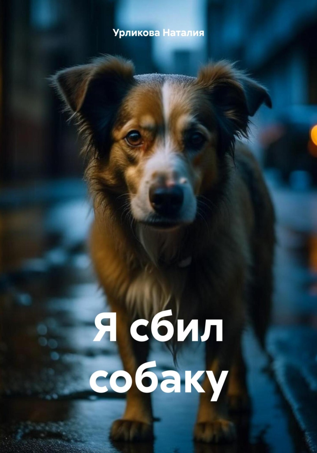 Обложка книги «Я сбил собаку»