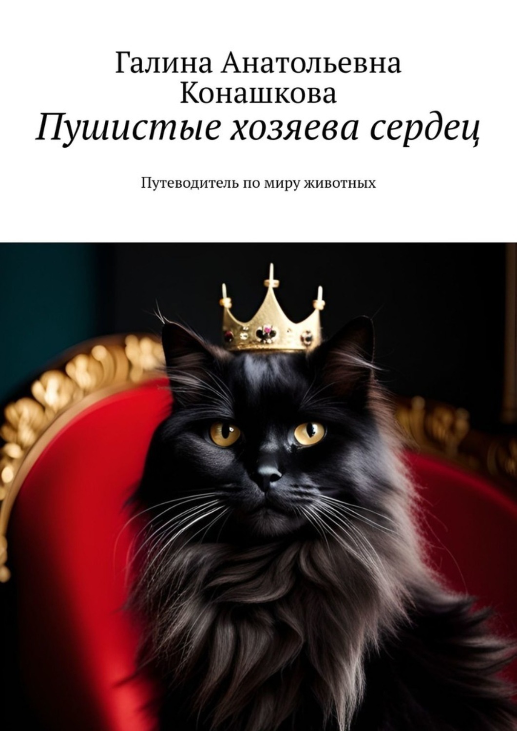 Обложка книги «Пушистые хозяева сердец. Путеводитель по миру животных»