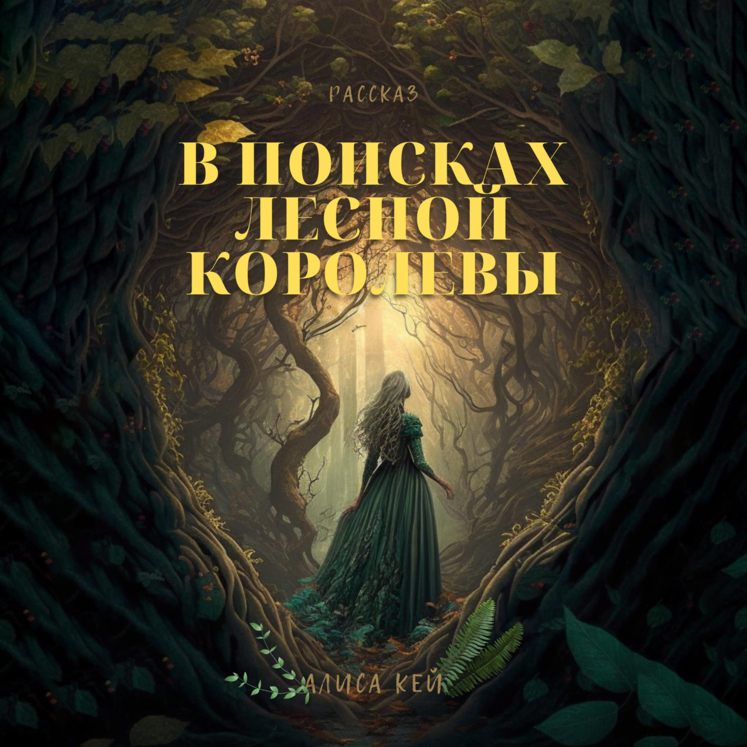 Обложка книги «В поисках Лесной Королевы»