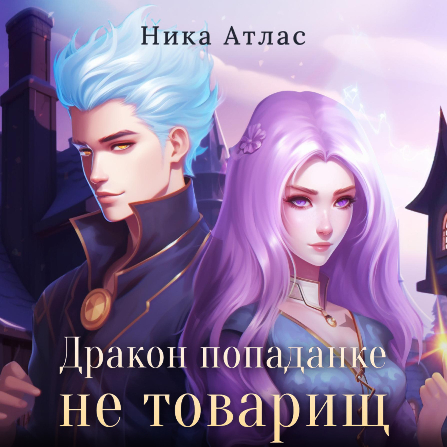 Обложка книги «Дракон попаданке не товарищ»