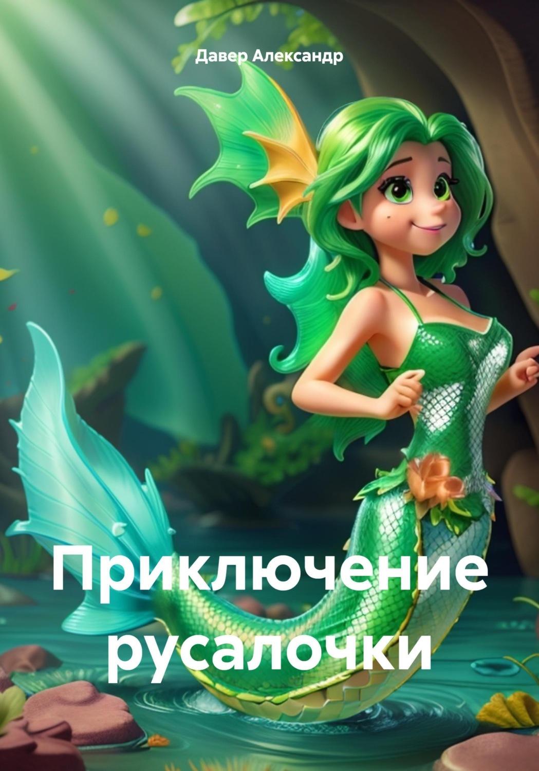 Обложка книги «Приключение русалочки»