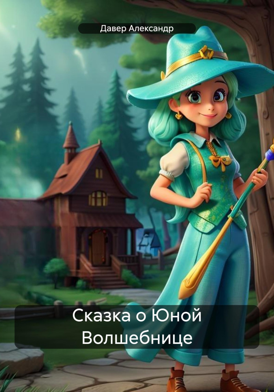Обложка книги «Сказка о Юной Волшебнице»