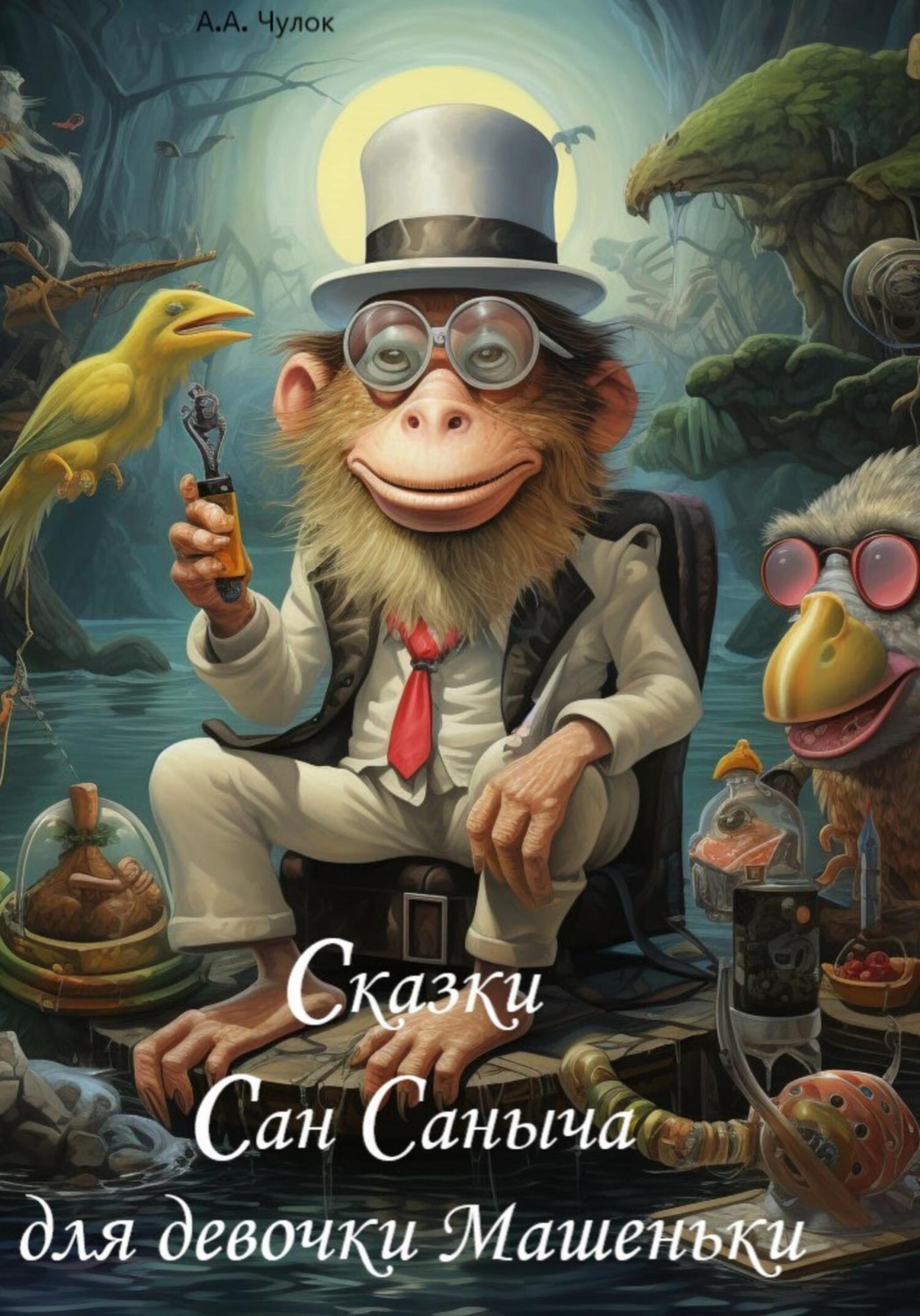 Обложка книги «Сказки Сан Саныча для девочки Машеньки»
