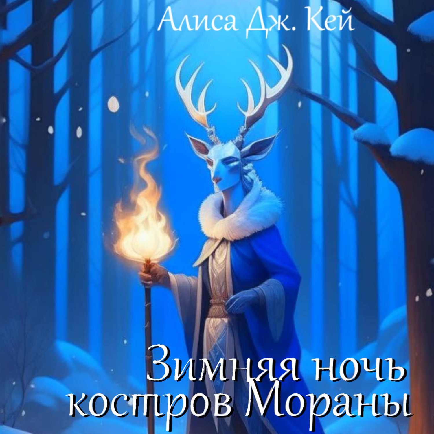 Обложка книги «Зимняя ночь костров Мораны»