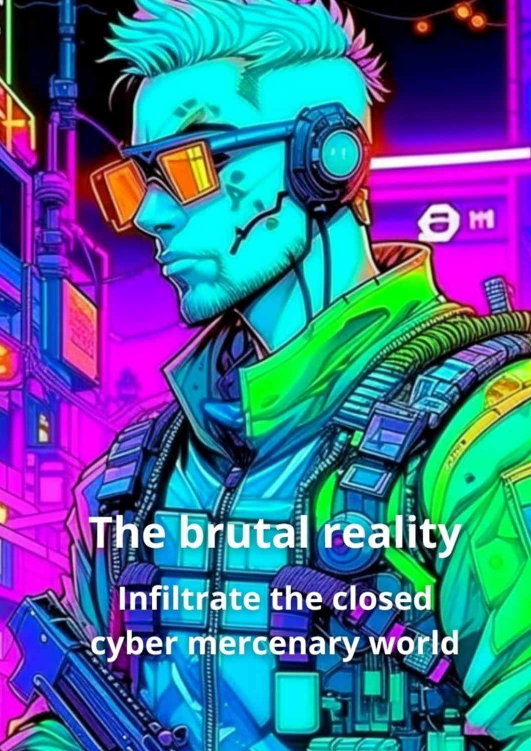 Обложка книги «The brutal reality. Infiltrate the closed cyber mercenary world»