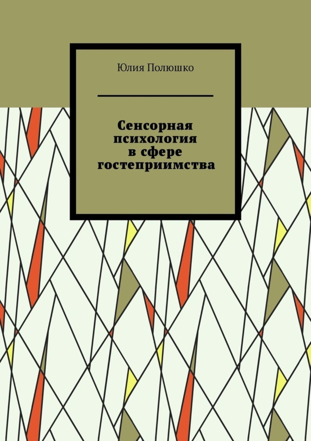 Обложка книги «Сенсорная психология в сфере гостеприимства»