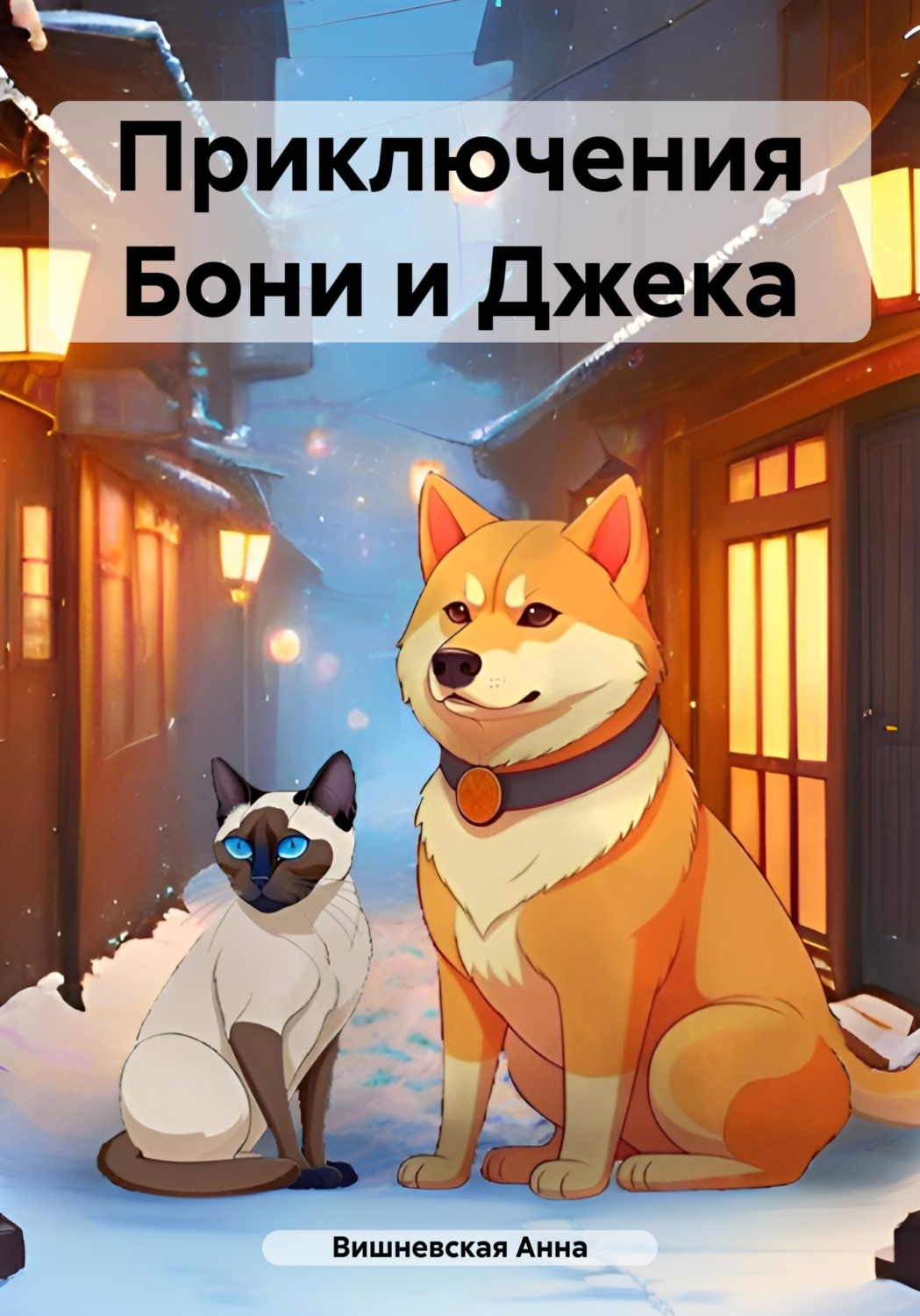 Обложка книги «Приключения Бони и Джека»
