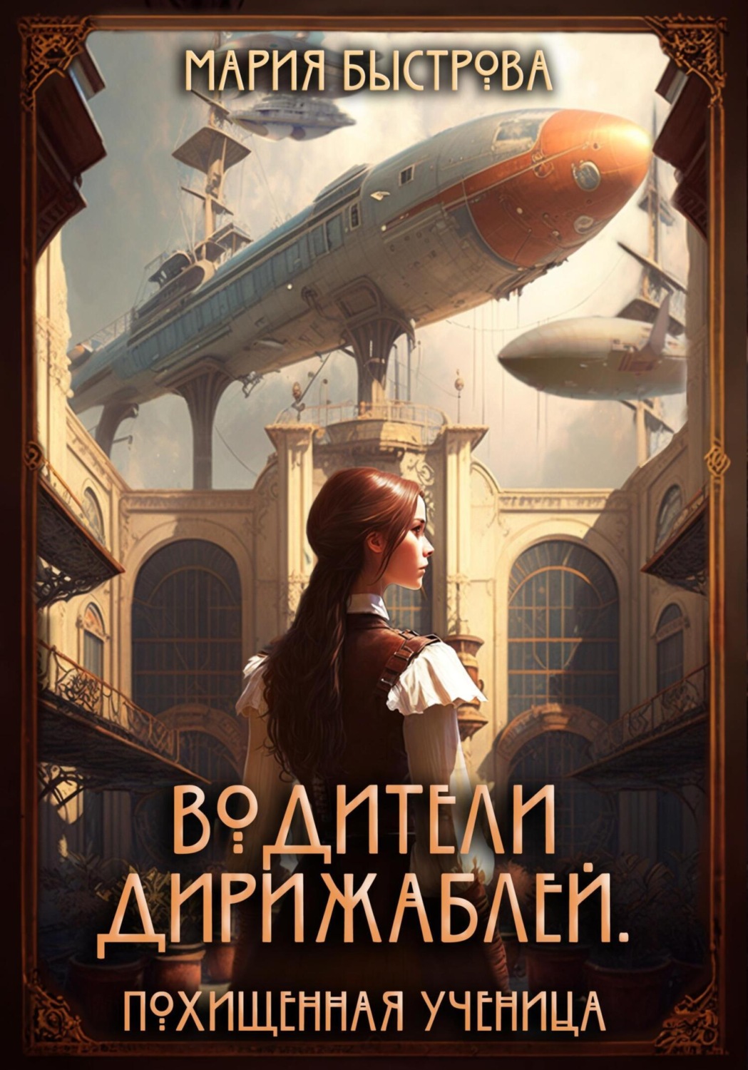 Обложка книги «Водители дирижаблей. Похищенная ученица»