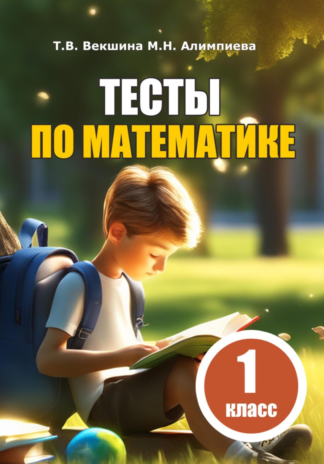Обложка книги «Тесты по математике. 1 класс»