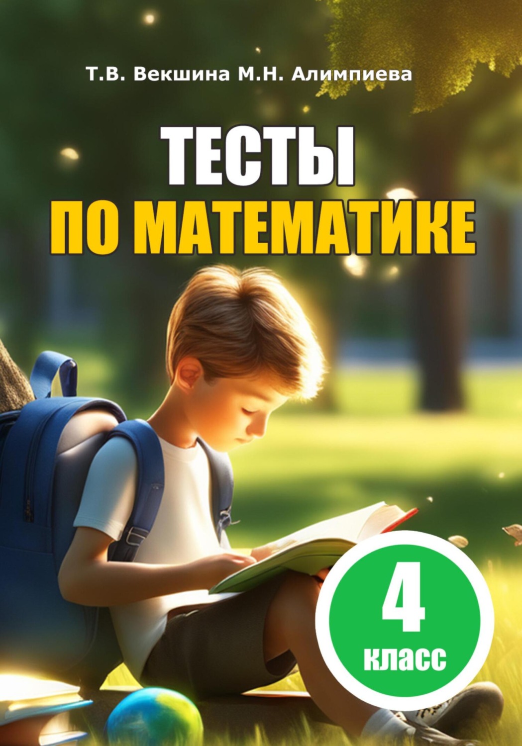 Обложка книги «Тесты по математике. 4 класс»