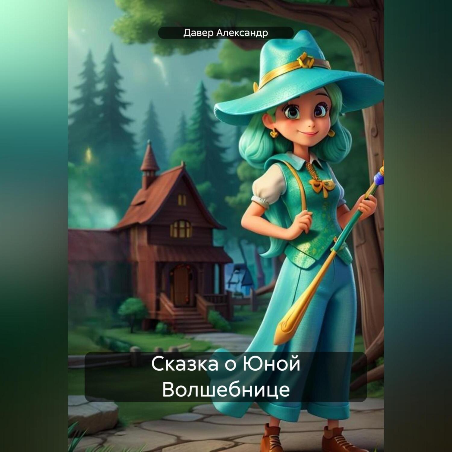 Обложка книги «Сказка о Юной Волшебнице»
