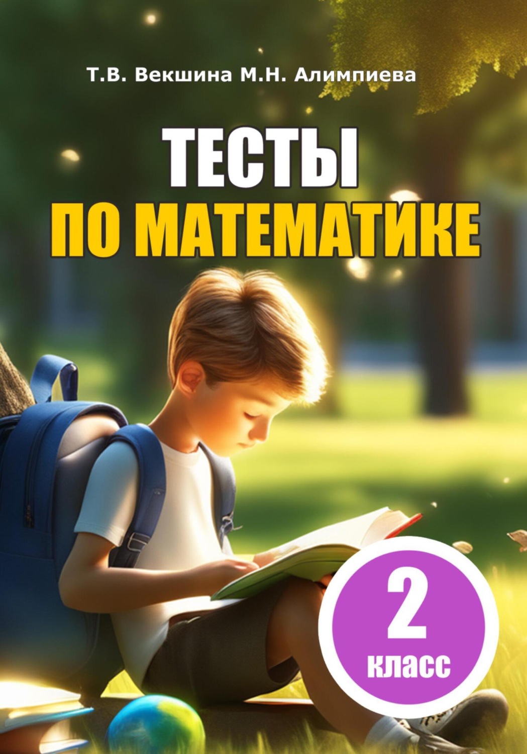 Обложка книги «Тесты по математике. 2 класс»