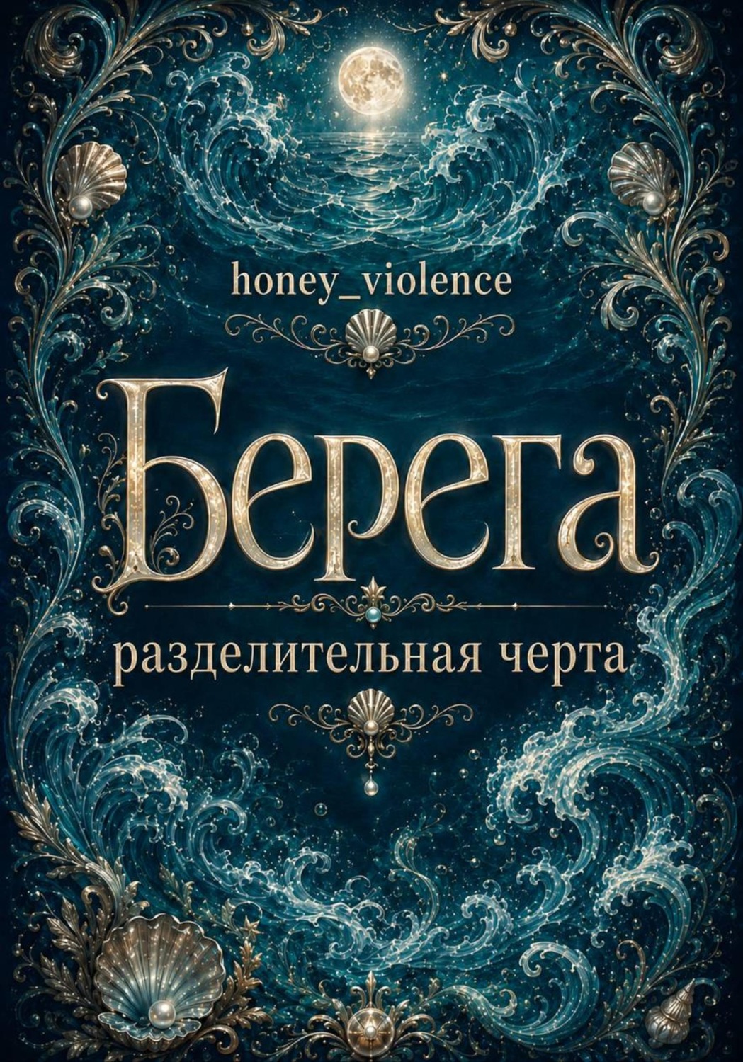 Обложка книги «Берега/разделительная/черта»