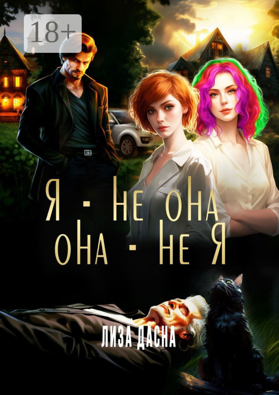 Обложка книги «Я – не она, она – не я»