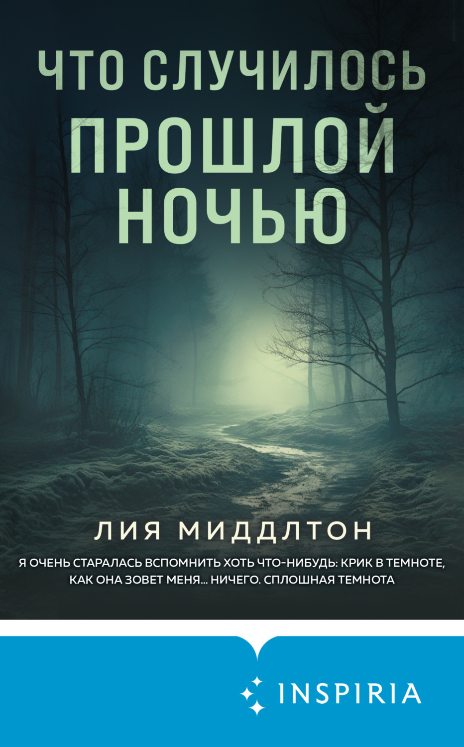 Обложка книги «Что случилось прошлой ночью»