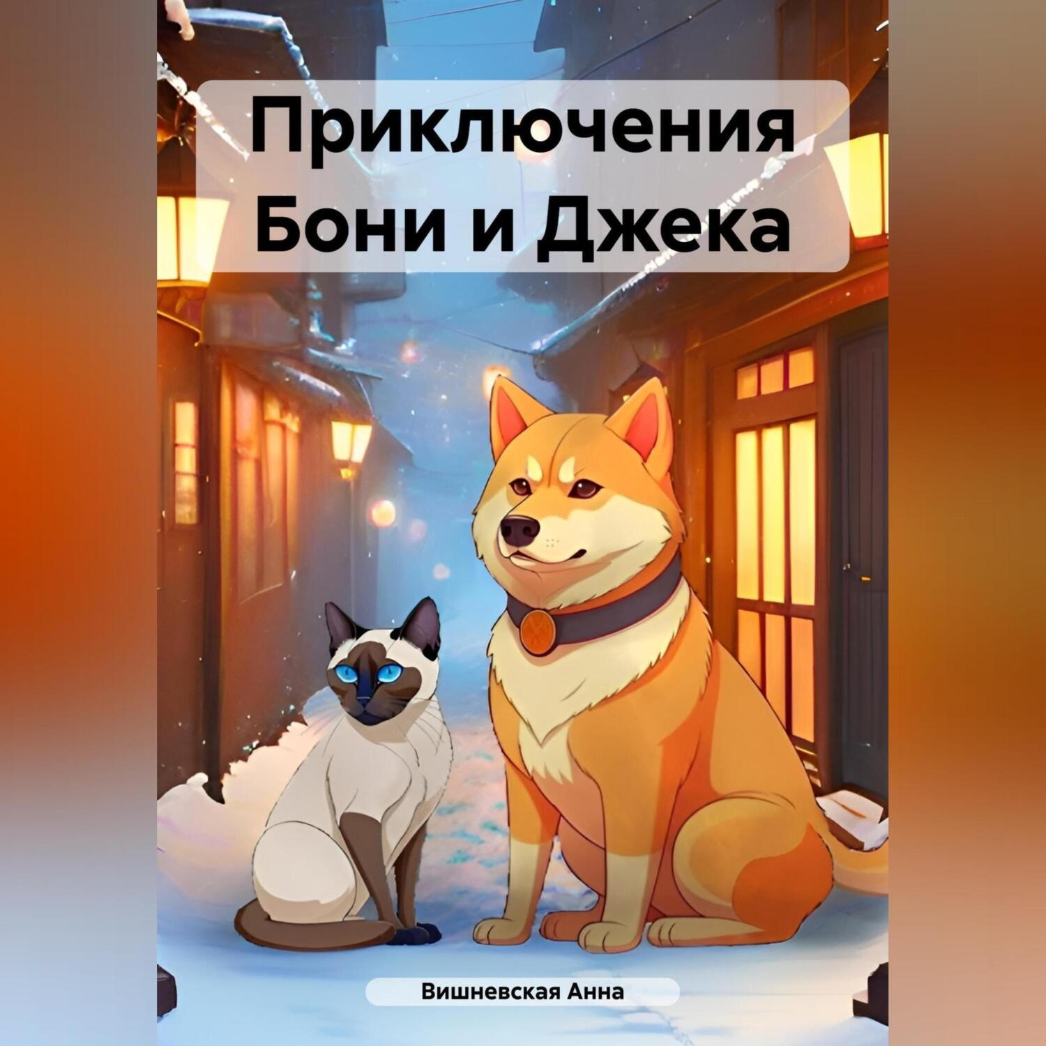 Обложка книги «Приключения Бони и Джека»