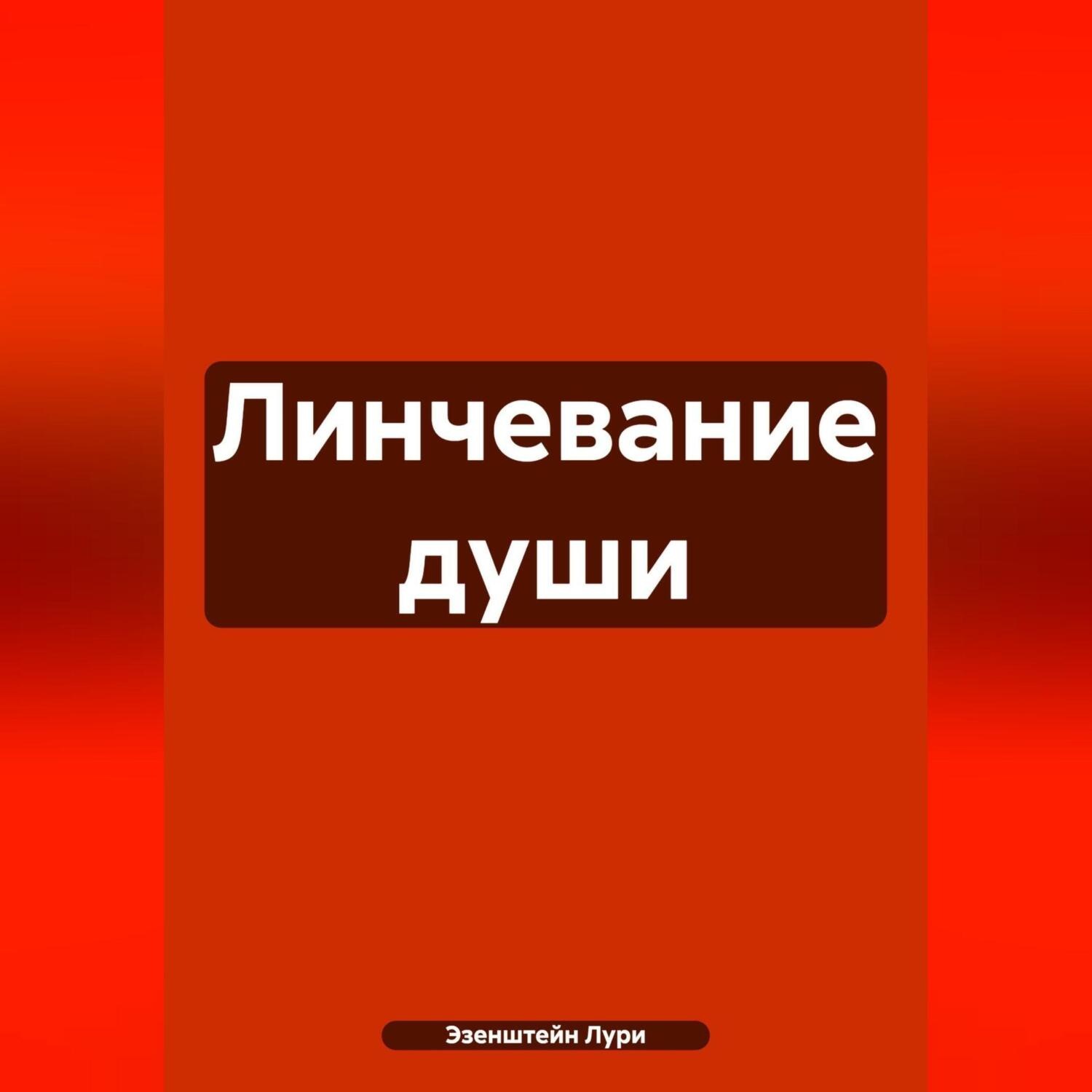 Обложка книги «Линчевание души»