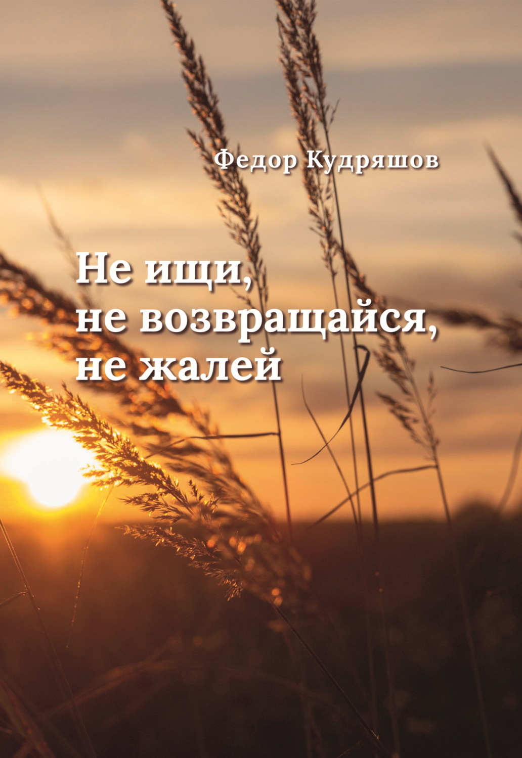 Обложка книги «Не ищи, не возвращайся, не жалей»