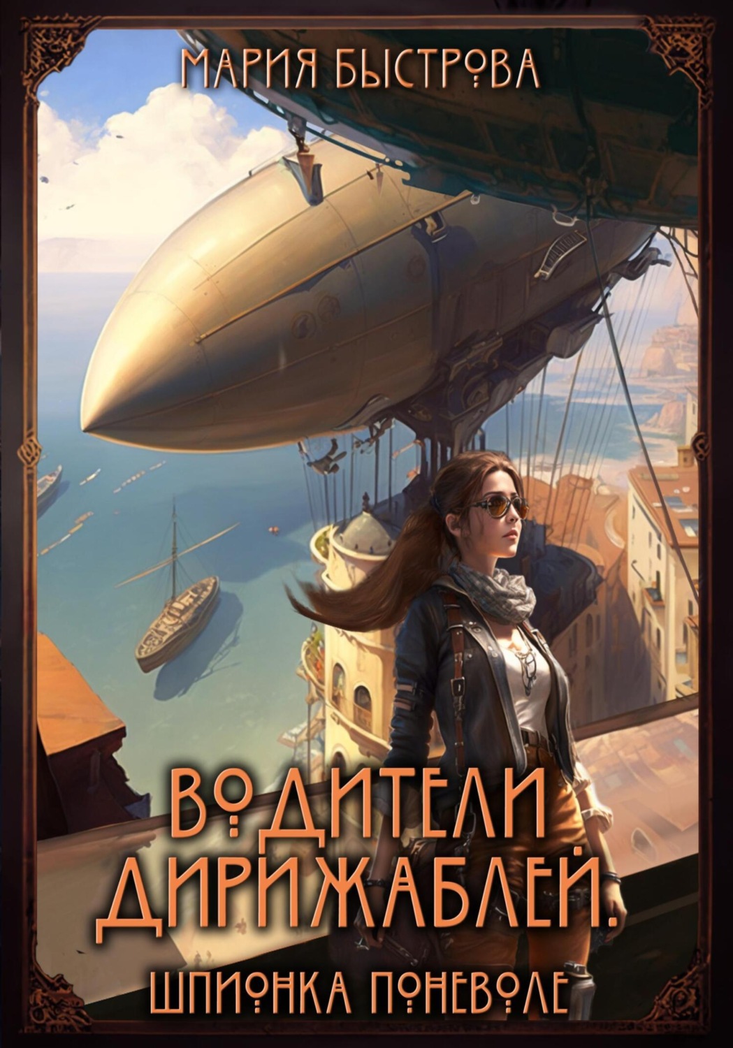Обложка книги «Водители дирижаблей. Шпионка поневоле»
