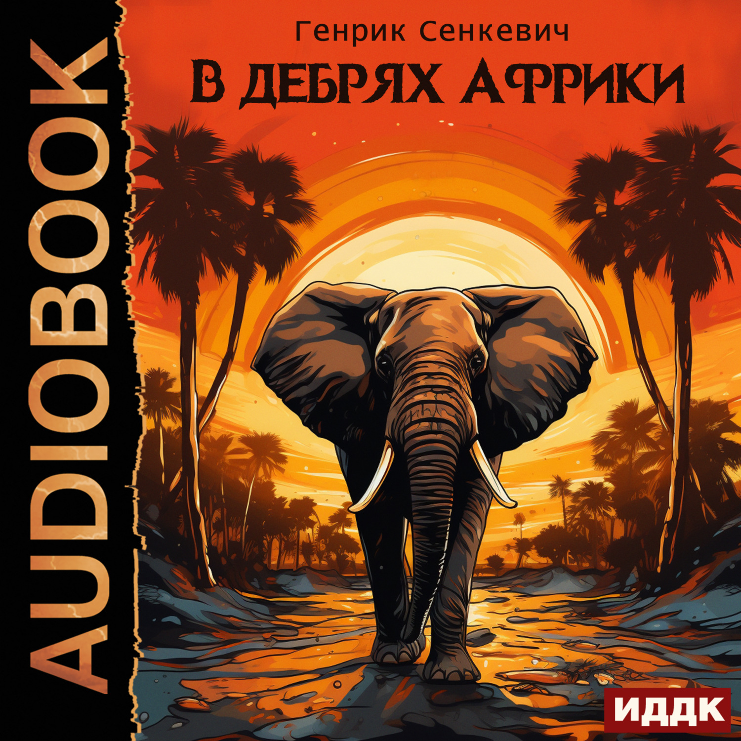 Обложка книги «В дебрях Африки»
