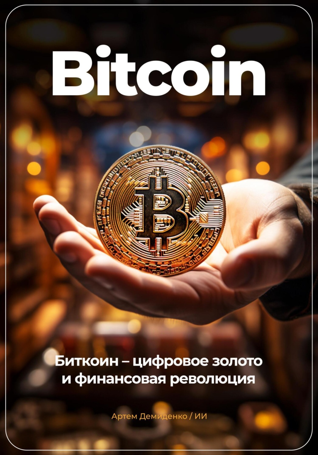 Обложка книги «Bitcoin: Биткоин – цифровое золото и финансовая революция»