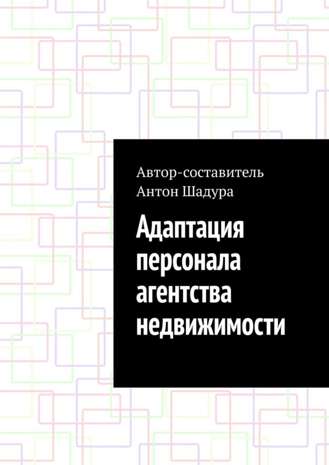 Обложка книги «Адаптация персонала агентства недвижимости»