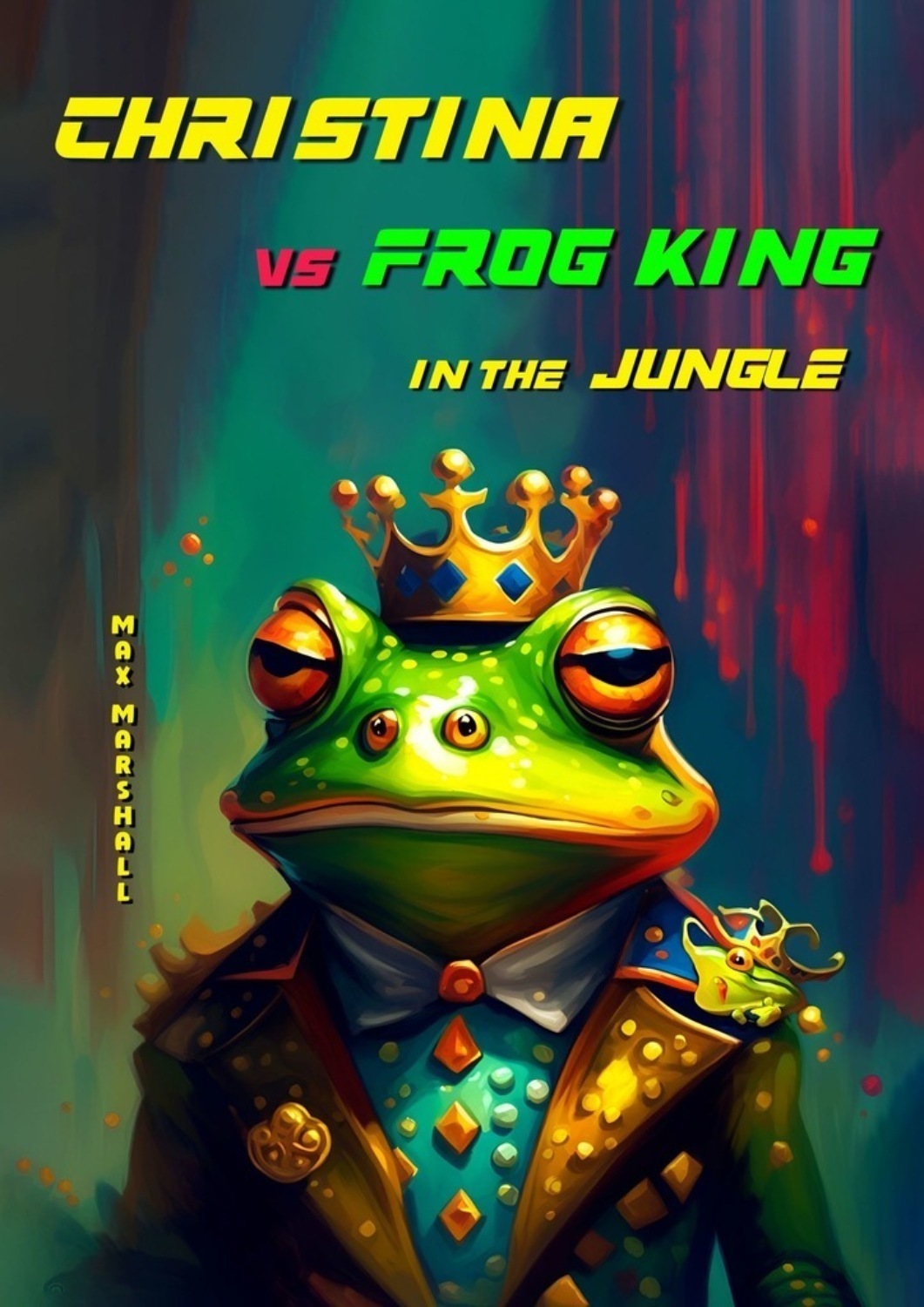 Обложка книги «Christina vs Frog King in the Jungle»