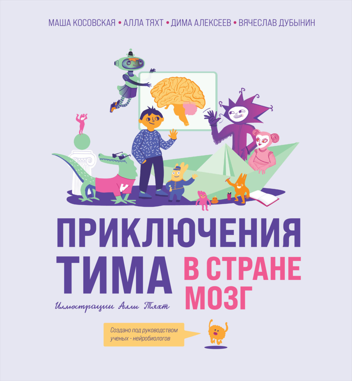Обложка книги «Приключения Тима в стране Мозг»