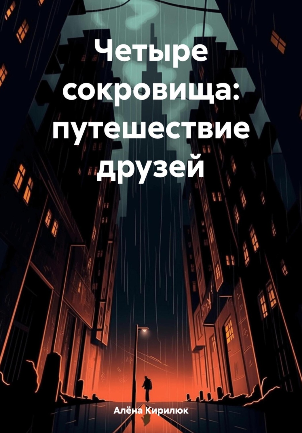 Обложка книги «Четыре сокровища: путешествие друзей»