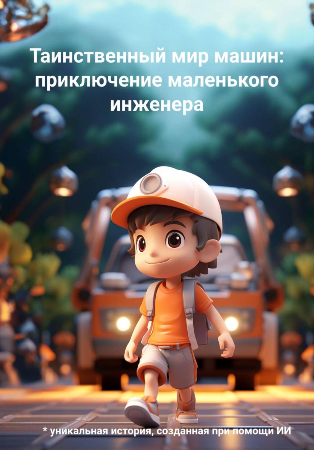 Обложка книги «Таинственный мир машин: приключение маленького инженера»