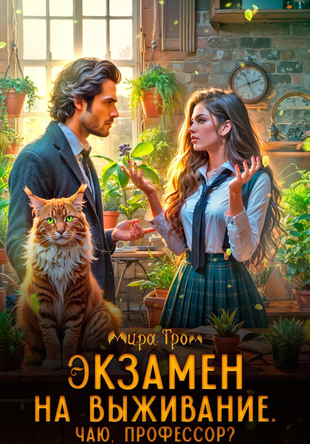 Обложка книги «Экзамен на выживание. Чаю, профессор?»