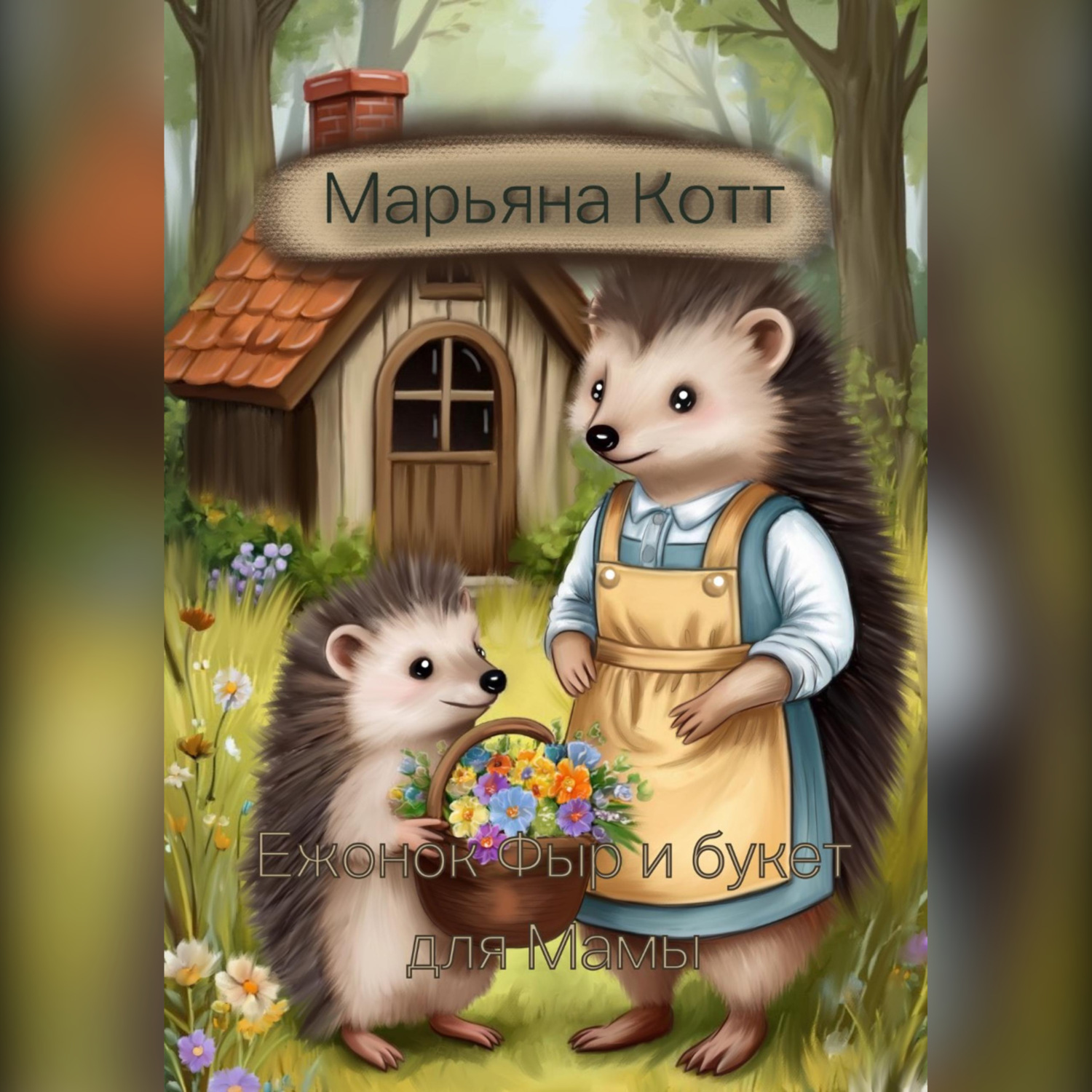 Обложка книги «Ежонок Фыр и букет для Мамы»