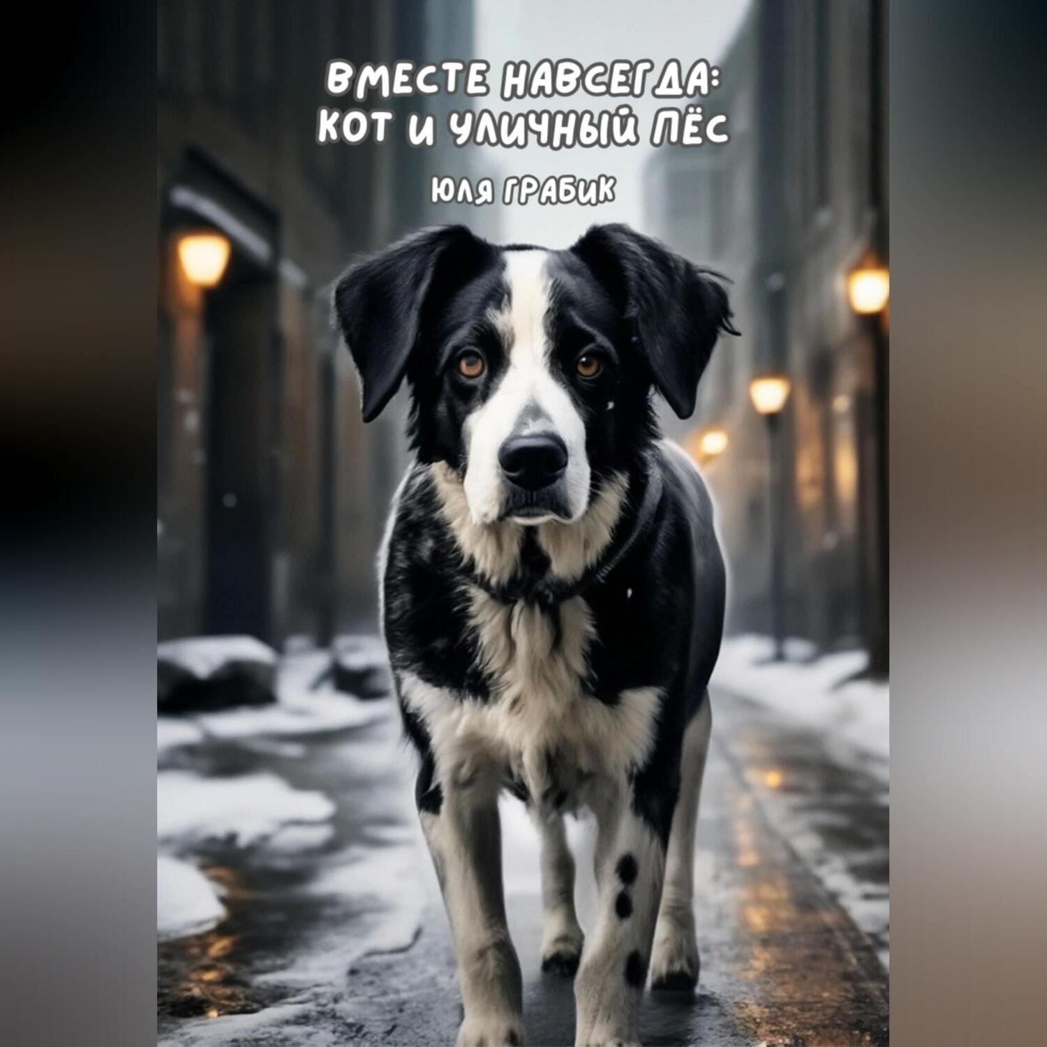Обложка книги «Вместе навсегда: кот и уличный пес»