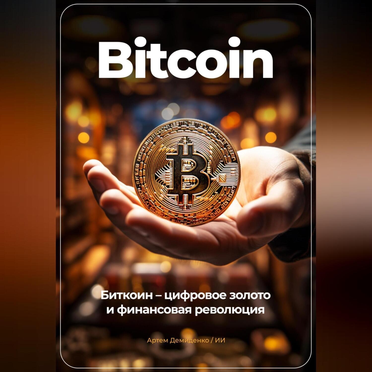 Обложка книги «Bitcoin: Биткоин – цифровое золото и финансовая революция»