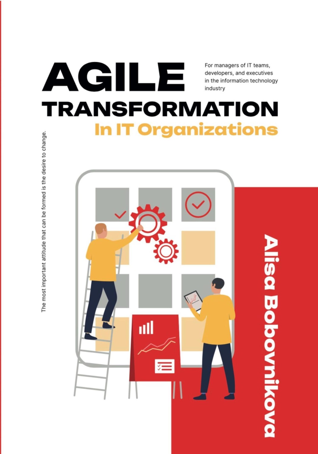 Обложка книги «Agile Transformation in IT-organizations»