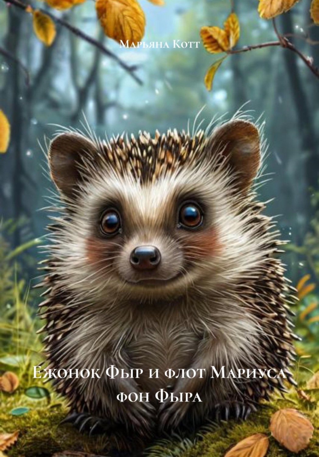 Обложка книги «Ежонок Фыр и флот Мариуса фон Фыра»