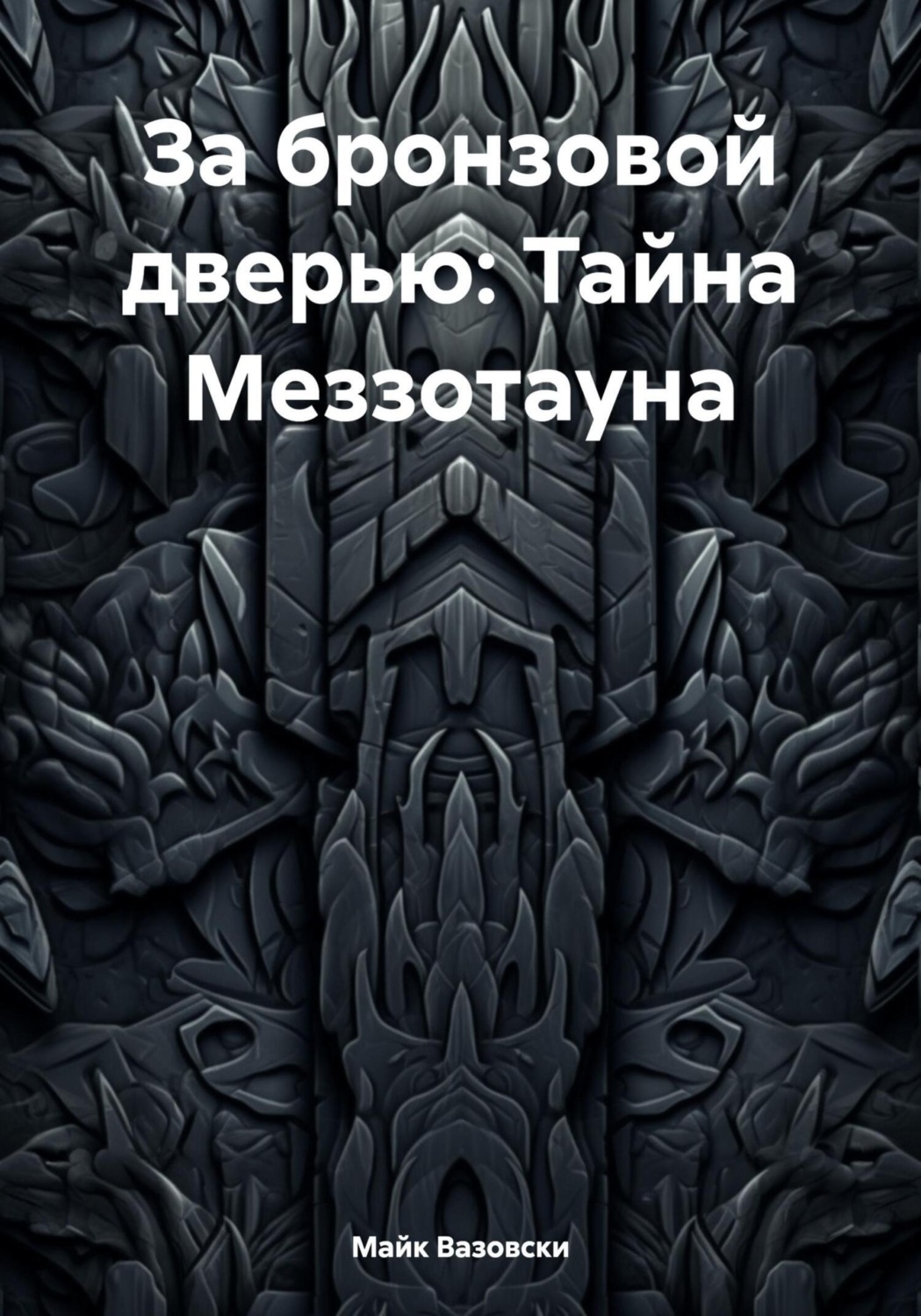 Обложка книги «За бронзовой дверью: Тайна Меззотауна»