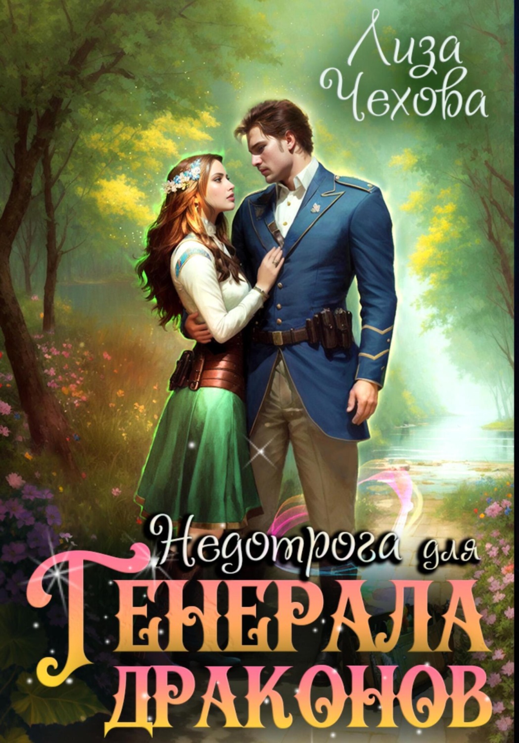 Обложка книги «Недотрога для генерала драконов»