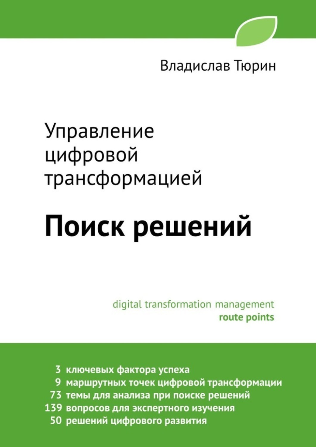 Обложка книги «Управление цифровой трансформацией. Поиск решений»