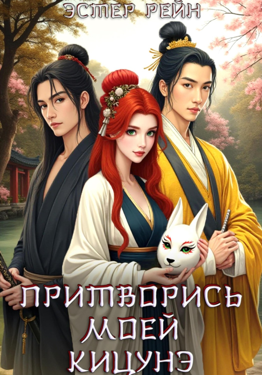 Обложка книги «Притворись моей кицунэ»