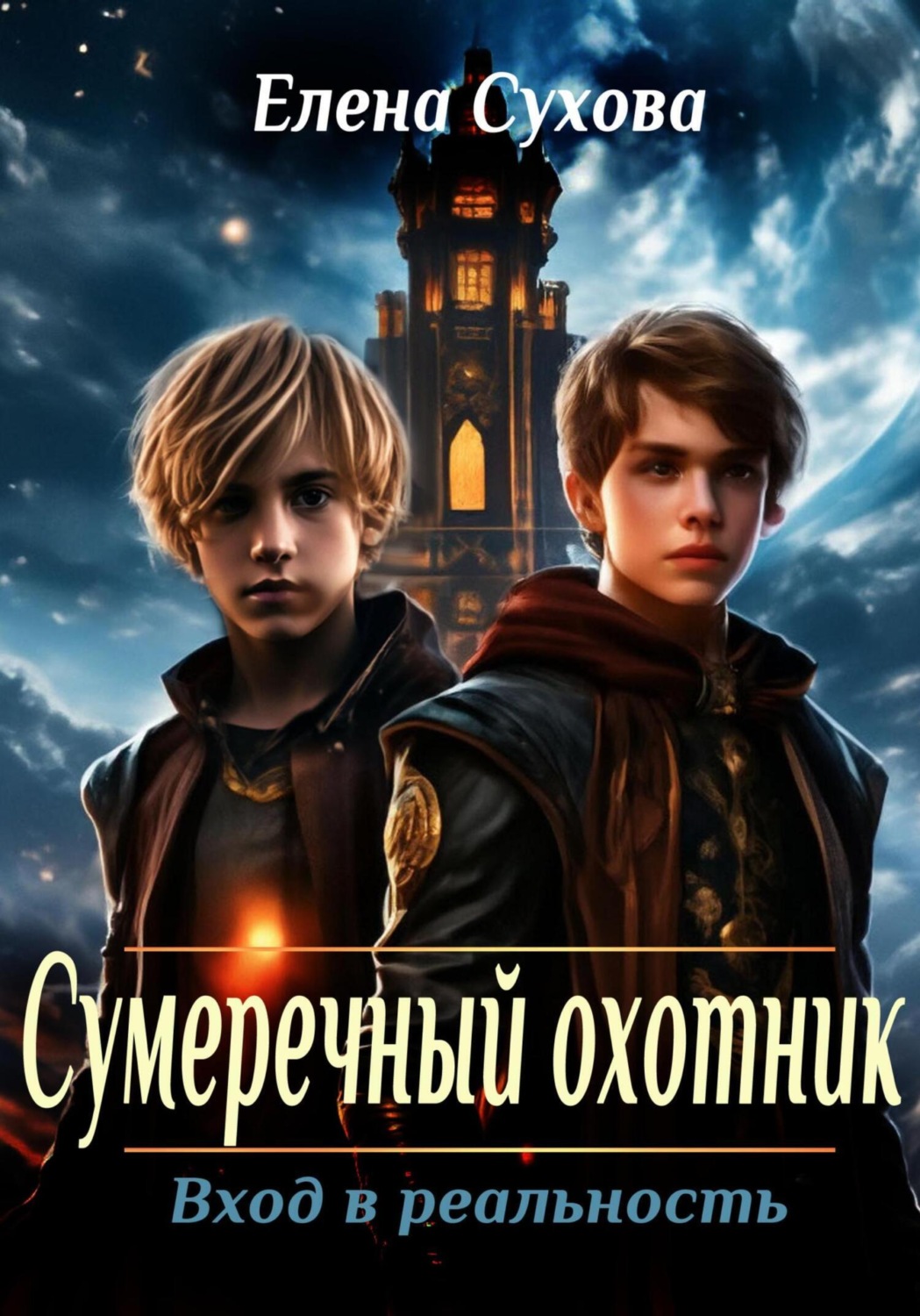 Обложка книги «Сумеречный охотник. Вход в реальность»