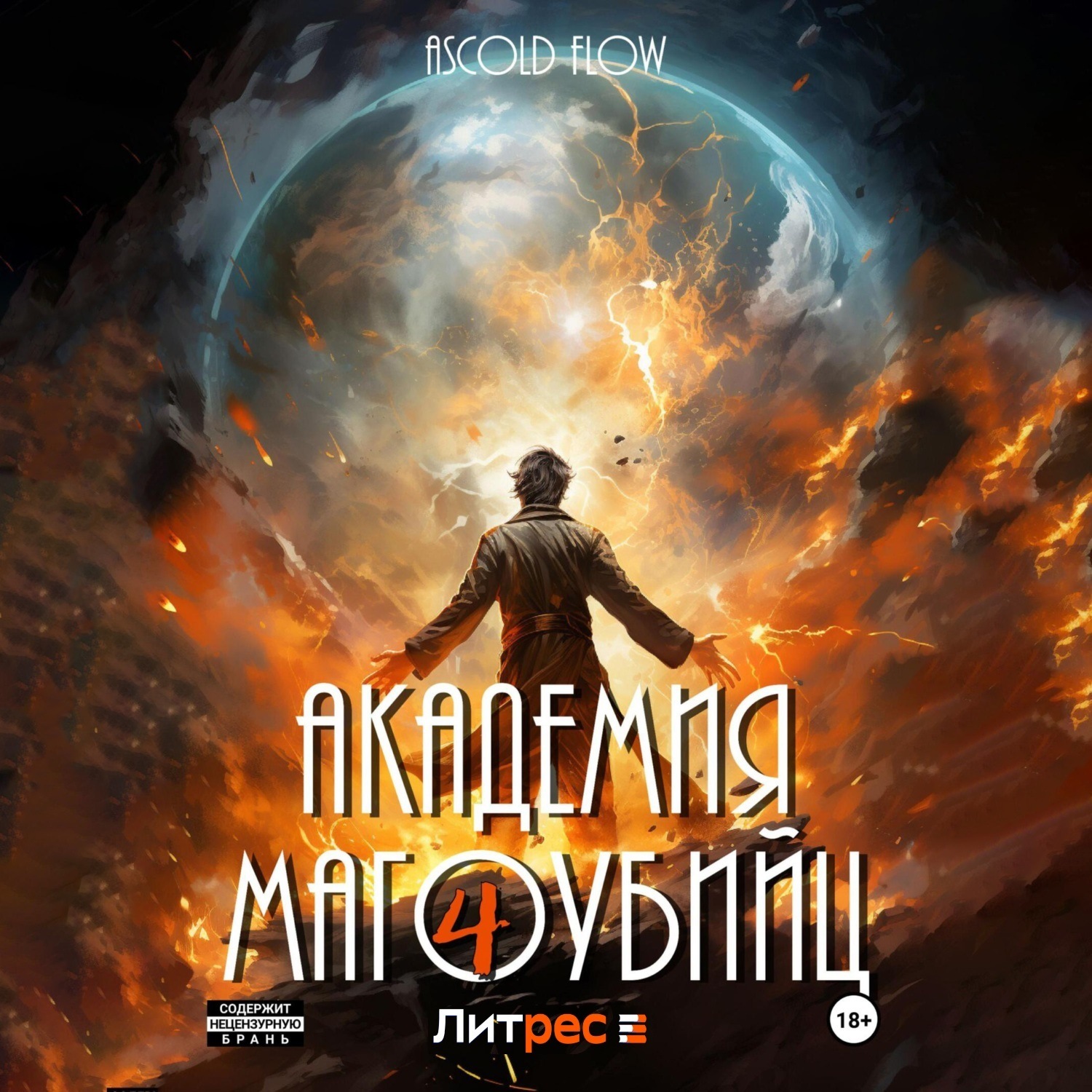 Обложка книги «Академия магоубийц – 4»