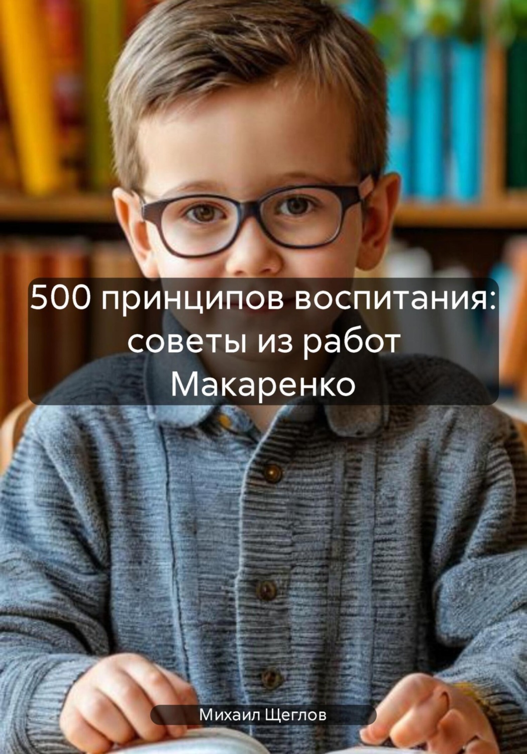 Обложка книги «500 принципов воспитания: советы из работ Макаренко»