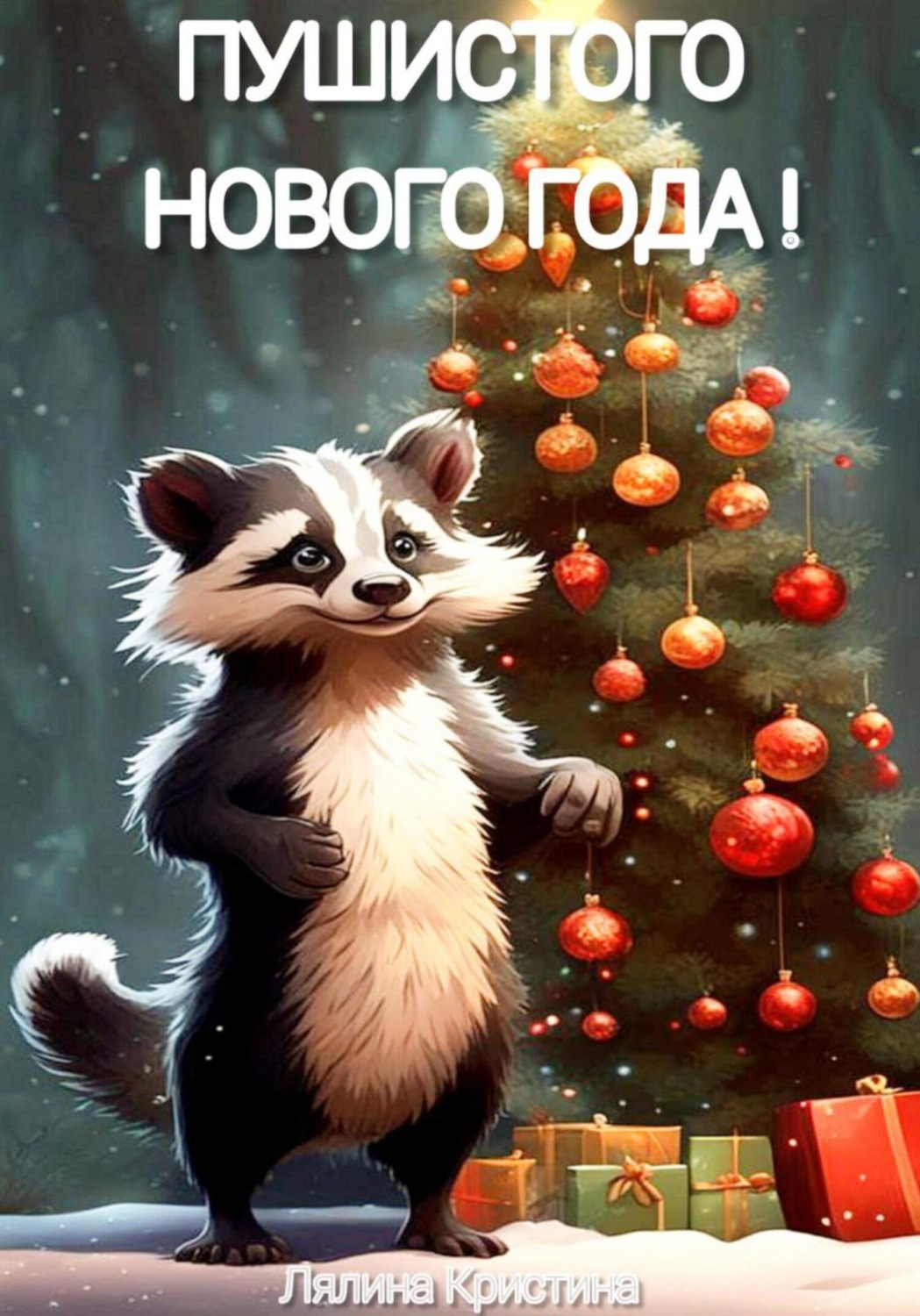 Обложка книги «Пушистого Нового Года!»